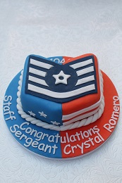 staff sergeant promotion cake